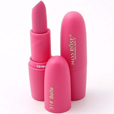 

Glamyou Matte Lipstick Waterproof Velvet Batom Long-lasting Nude Makeup Lipgloss Sexy Red Lip Cosmetic Tools(Pink)