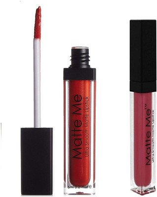 

Jeffy Matte me Smudge Lipstick (Multicolor, 12 ml)