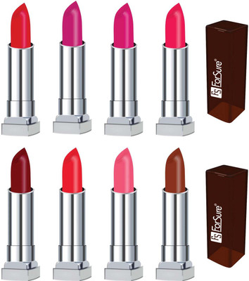 

Forsure VELVET MATTE long lasting lipstick (set of 8 )(fire red, deep magenta, magenta, sweet sixteen, maroon, coffee, orange, pink, 32 g)