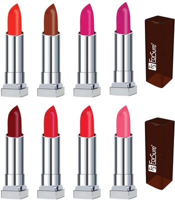 

Forsure VELVET MATTE long lasting lipstick set of 8 )(orange, coffee, magenta, deep magenta, maroon, hot red, red orange, pink, 32 g)