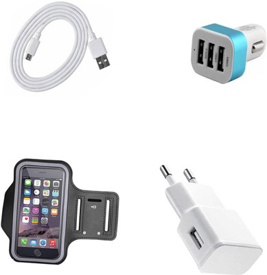 SARVIN Wall Charger Accessory Combo for YU Yutopia(White)