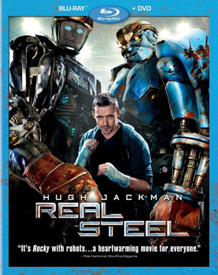 

Real Steel Blu-ray + dvd , dvd region 1 , blu-ray region free(Blu-ray English)