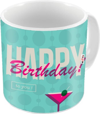 ME&YOU Gift for Father Mother Brother Sister Friends Lover On Birthday, Birthday Gifts IZ18PNHBDMU-002 Ceramic Coffee Mug(325 ml)