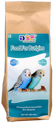 

JiMMy Food For Budgie - 400 GMS Pack - Bird Food 400 g Dry Bird Food