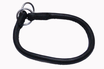 

Happy Tail dog collar leash 14 cm Dog Strap Leash(Black)