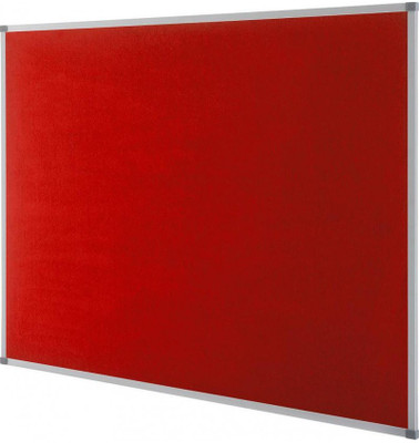 

JUSTO HIGH QUALITY 2X2 RED NOTICE BOARDS LIGHT WEIGHT ALUMINIUM FRAME JRB003 NOTICE BOARD Bulletin Board(RED)