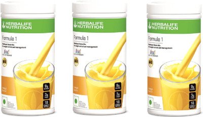 

Herbalife Nutrition F1 Mango Shake - 3 Pack of 500 g Protein Blends(1500 g, Mango)