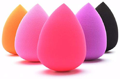

Royalkart Beauty Makeup Sponges Original Blenders set, Latex Free Foundation Blending for Liquid, Cream and Powders (Pack of 5)