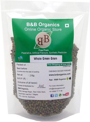

B&B Polished Green Moong Dal (Whole)(2000 g)