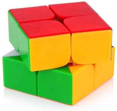 

M-Alive Quality Speedy 2x2 High Speed Stickerless Rubik Magic Puzzle Cube(1 Pieces)