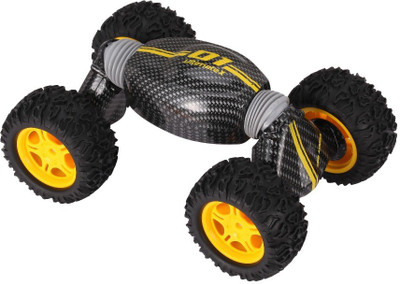 

Jack Royal HyperTumble out of the wall stunt trucks with remote control for kids (orange)(Yellow orange)