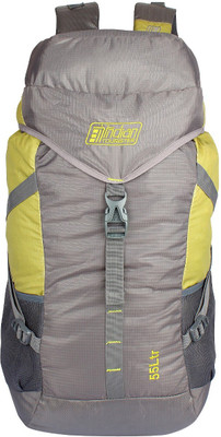

Indian Tourister Rucksack Rucksack - 55 L(Yellow, Grey), Grey;yellow