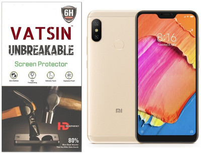 Vatsin Impossible Screen Guard for Mi Redmi 6 pro(Pack of 1)