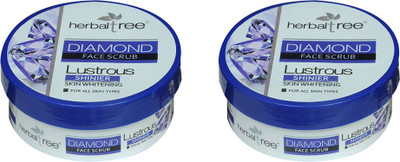 

HERBAL TREE DIAMOND LUSTROUS & SHINIER SKIN WHITENING FACE SCRUB Scrub(0.360 g)