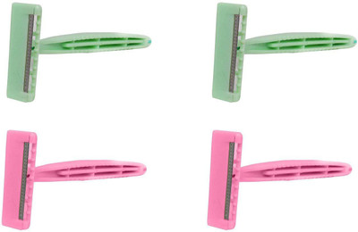 

RAAYA Colorful Shaving Razosrs Set(Pack of 4)