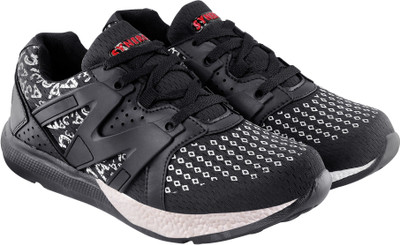 

Action Synergy Men's 7247 White Black Sports Walking Shoes For Men(White, Black
