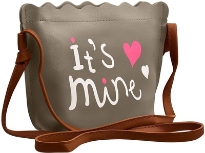 

Shubh Creations Women Casual Grey PU Sling Bag