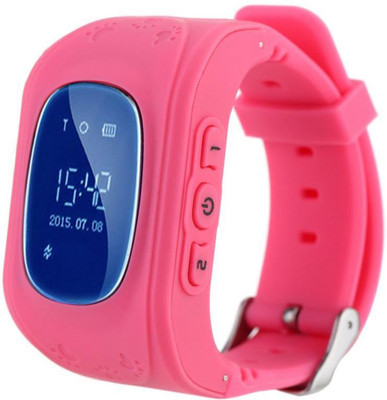 

CartBug Q50 Kids Smart Watch | Smart Wrist Watch With GPS Tracker and Sim Support System | Tracker Functions Of Kids Safety | Calling Function |Compatible with Canvas 6 Pink Smartwatch(Pink Strap Free Size)
