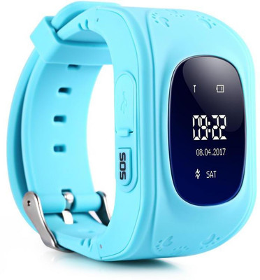 

CartBug Q50 Kids Smart Watch | Smart Wrist Watch With GPS Tracker and Sim Support System | Tracker Functions Of Kids Safety | Calling Function |Compatible with glxy J Blue Smartwatch(Blue Strap Free Size)