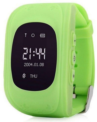 

CartBug Q50 Kids Smart Watch Green Smartwatch(Green Strap Free Size)