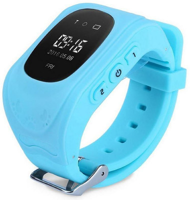 

CartBug Q50 Kids Smart Watch | Smart Wrist Watch With GPS Tracker and Sim Support System | Tracker Functions Of Kids Safety | Calling Function |Compatible with Pioneer P6 Blue Smartwatch(Blue Strap Free Size)