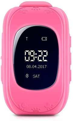 

CartBug Q50 Kids Smart Watch | Smart Wrist Watch With GPS Tracker and Sim Support System | Tracker Functions Of Kids Safety | Calling Function |Compatible with Rdmi Note 5 Pink Smartwatch(Pink Strap Free Size)