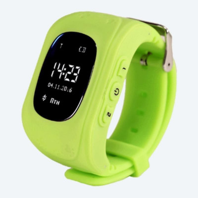 

CartBug Q50 Kids Smart Watch | Smart Wrist Watch With GPS Tracker and Sim Support System | Tracker Functions Of Kids Safety | Calling Function Green Smartwatch(Green Strap Free Size)