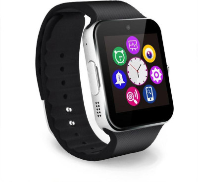 

BeatCell Bluetooth Smart Watch Compatible With All 3G , 4G Phone With Camera And Sim Card Support Silver Smartwatch(Black Strap Free)