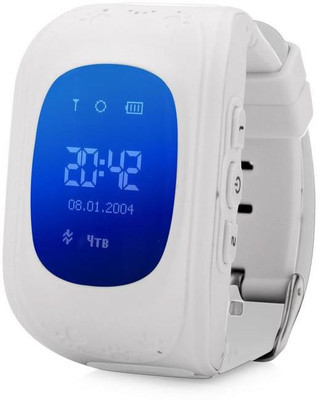 

CartBug Q50 Kids Smart Watch | Smart Wrist Watch With GPS Tracker and Sim Support System | Tracker Functions Of Kids Safety | Calling Function White Smartwatch(White Strap Free Size)