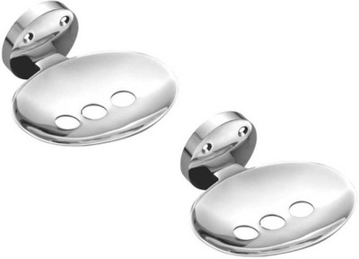 

Rishikansh OVAL BRASS SOAP HOLDER PACK OF 2 PIECES ONLY(Silver)