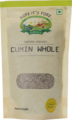 

ELWORLD Organic Cumin Whole Jeera 300g (100g Pack of 3)(3 x 100 g)