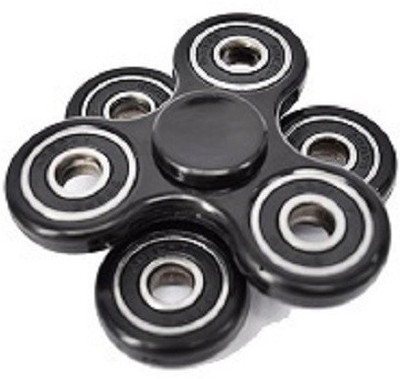 

Premsons Metal Aluminium Triangular Head Hand Ultra Speed Spinner Toy Black(Black)