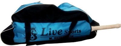 Live Sports Cricket Kit bag blue Bag(Blue, Kit Bag), Black;blue