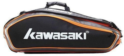 

Kawasaki KBB-8668 Kawasaki Badminton Kit Bag(Black, Kit Bag