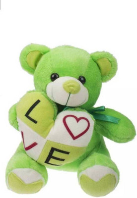 

HOMOKART Green Love Teddy bear - 18 inch(Green)