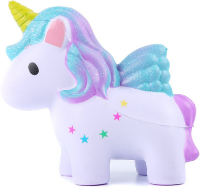 

Squishy Toys India Slow Rising Unicorn PU Foam Squishy Toy - 9.5 cm(White)