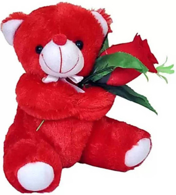 

HOMOKART Very Exclusive Red Rose Teddy Bear - 24 inch(Red)