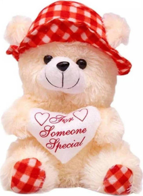 

HOMOKART Fur Teddy Bear - 12 inch(Multicolor)