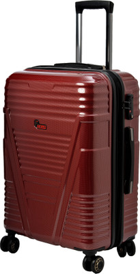 

F Gear Valkyrie Polycarbonate 64 (cm) Expandable Cabin Luggage -  inch(Maroon