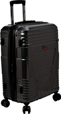 

F Gear Valkyrie Polycarbonate Expandable Cabin Luggage -  inch(Black