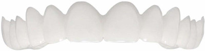 

CGT New Cosmetic White Upper Top False Teeth Denture Kit for Perfect And Confident Smile Teeth Whitening Kit