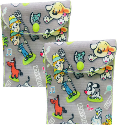 

Meher Collection Cosmetic Pouch(Multicolor), Multicolor;neon green