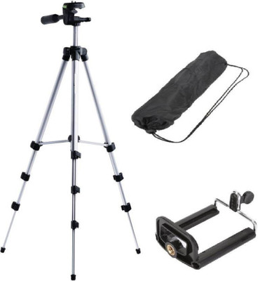 

Syvo 3110A Metal Extendable Tripod Stand Monopod For Canon SONY Camera Camcorder 15Tripod (Silver, Black, Supports Up to00 g) Tripod (Silver, , Supports Up to 2000 g) Tripod Kit, Monopod(Silver, Supports Up to 2000 g)