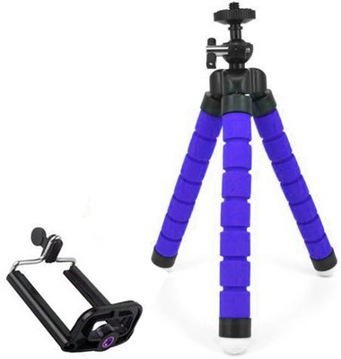

LIFEMUSIC Fully Flexible Foldable Octopus Mini Tripod Stand for Mobile Camera , DSLR , Smartphone & Action Cameras (Multicolor) Tripod(Multicolor, Supports Up to 1000)