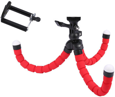 

LIFEMUSIC Portable & Foldable Mobile Phone Snake Style Stand Tripod Tripod(Multicolor, Supports Up to 1000)