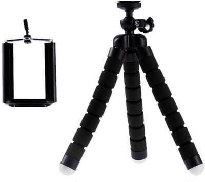 

LIFEMUSIC Flexible Tripod Compatible with All Kinds of Smartphones/Camera/Action Camera Tripod(Multicolor, Supports Up to 1000)