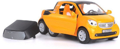 

Emob Battery Operated Die Cast Yellow 6 Wheels Model Car Toy with Light and Sound Effects(Multicolor)