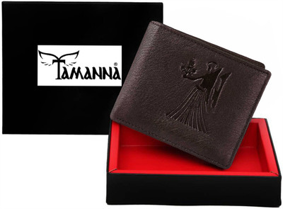 

Tamanna Men Casual Brown Genuine Leather Wallet(1 Card Slot)