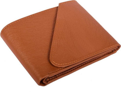 

Quetzal Men Tan Artificial Leather Wallet(5 Card Slots)