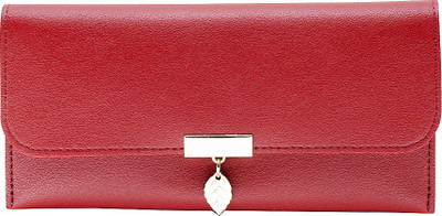 

Eyeslanguage Girls Maroon Genuine Leather Wallet(4 Card Slots)